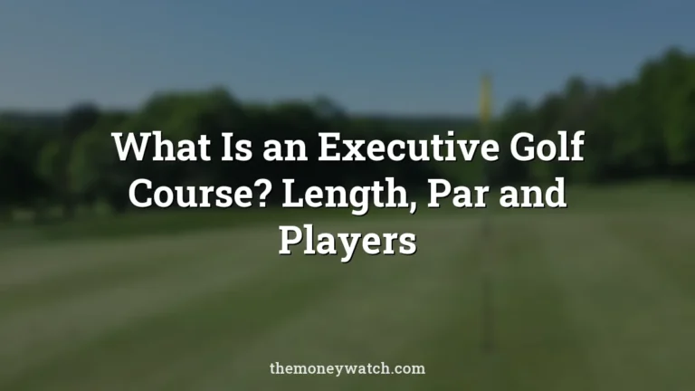 Golf, golf course and green photo for a guide to what is an executive golf course