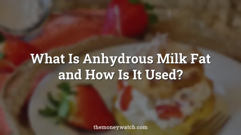 Butter cream pastry photo for a guide to what is anhydrous milk fat