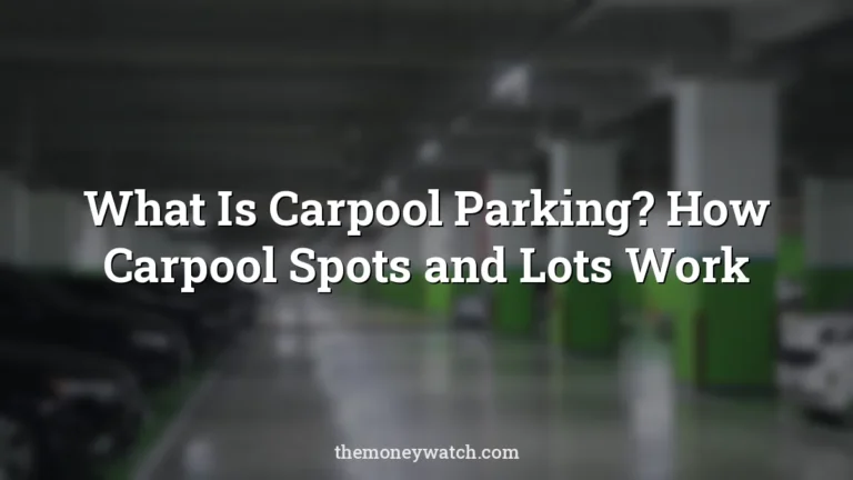 Parking lot, car wallpapers and underground parking photo for a guide to what is carpool parking