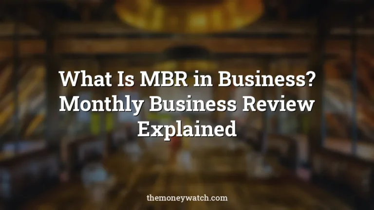 Meeting, meet and office photo for a guide to what is mbr in business