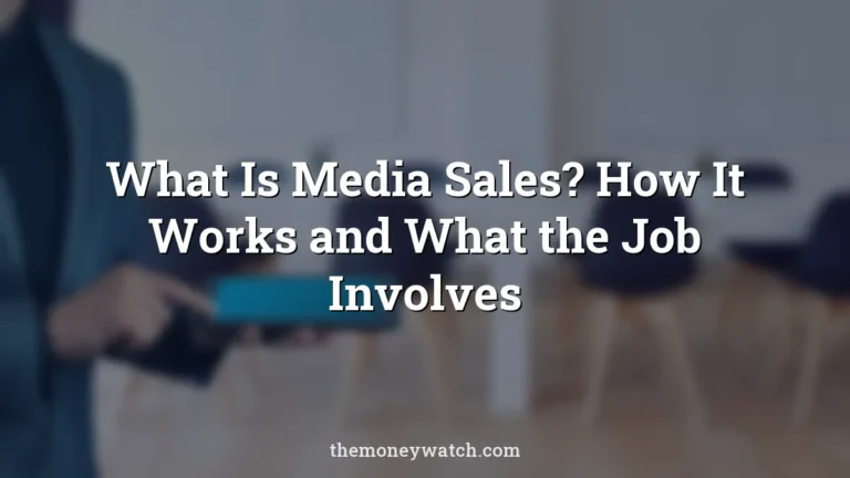Businessman, consulting and business photo for a guide to what is media sales