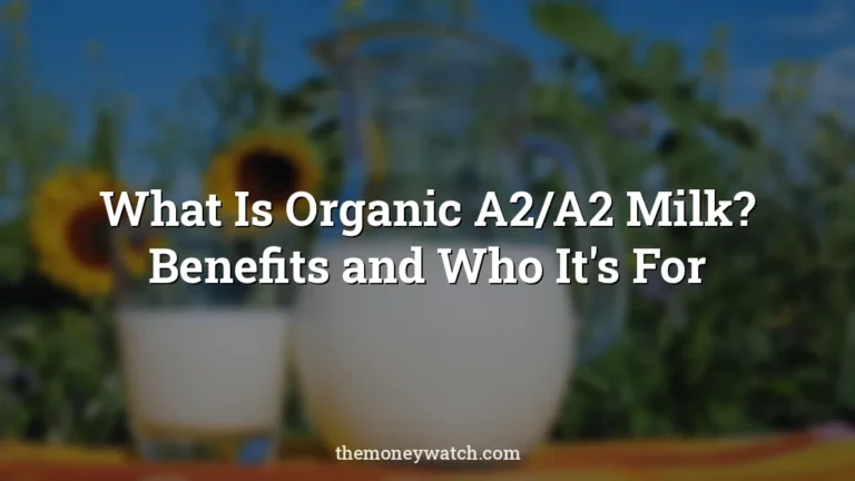 Milk, glass and pitcher photo for a guide to what is organic a2 a2 milk