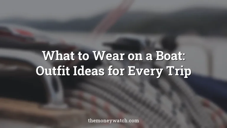 Rope, boat and sailing photo for a guide to what to wear on boat
