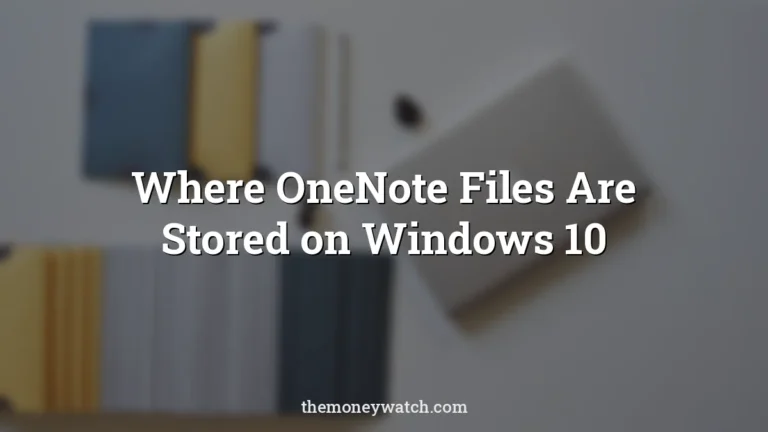 Writing desk, computer and folder photo for a guide to where are onenote files stored windows