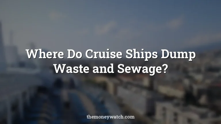 Port, ship and dock photo for a guide to where does cruise ships dump waste