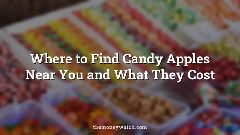 Colorful, candies and sweets photo for a guide to candy apples near me