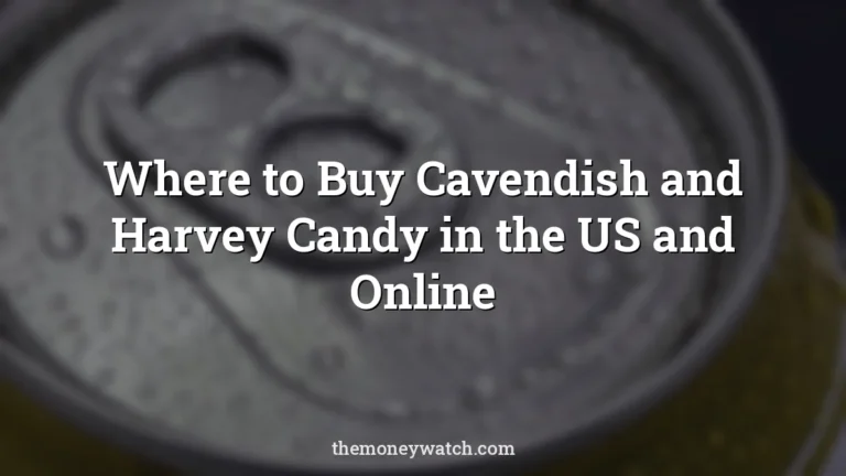 Beer can, gold and aluminum photo for a guide to where to buy cavendish and harvey