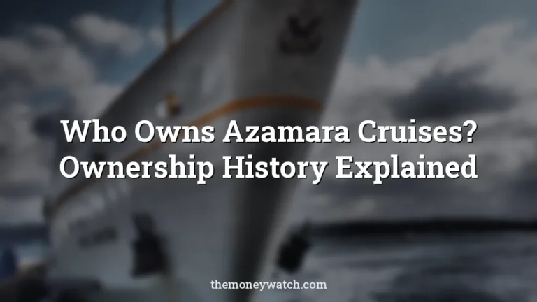 Ship, ferry and port photo for a guide to who owns azamara cruises