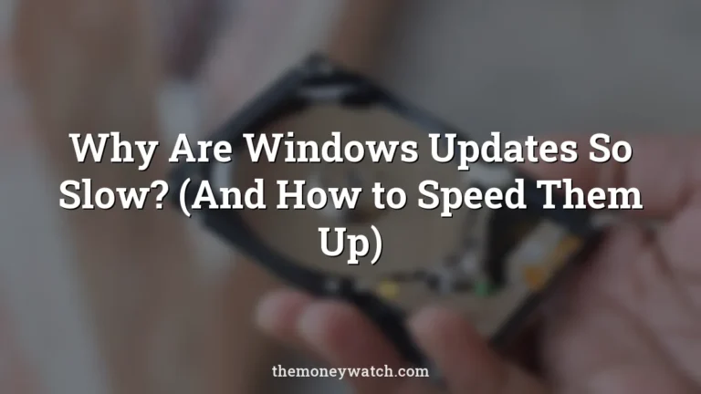 Why Are Windows Updates So Slow? (And How to Speed Them Up)