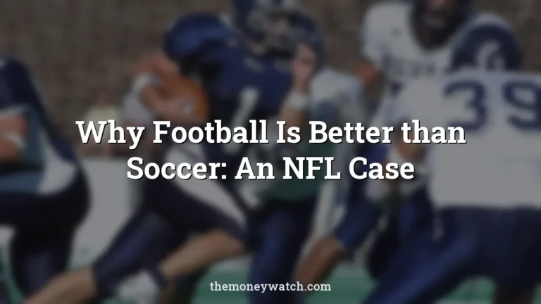 Football, quarterback and running back photo for a guide to why football is better than soccer