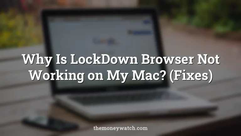 MacBook exam photo for a guide to why is lockdown browser not working on my mac