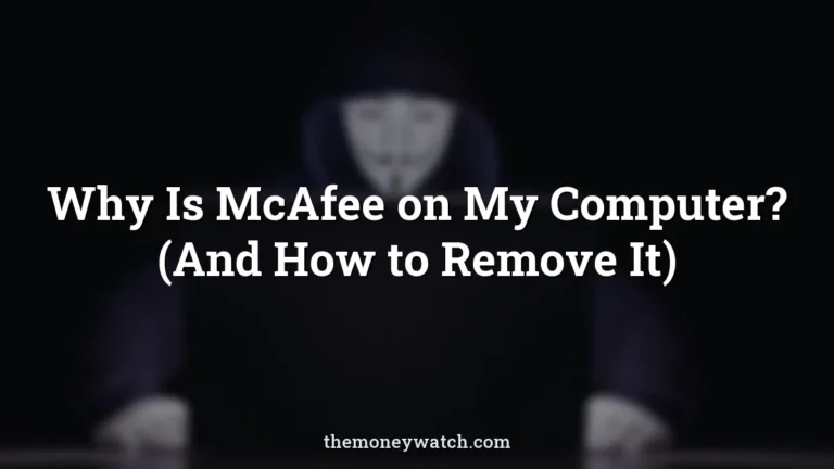 Anonymous, collective and secret photo for a guide to why is mcafee on my computer
