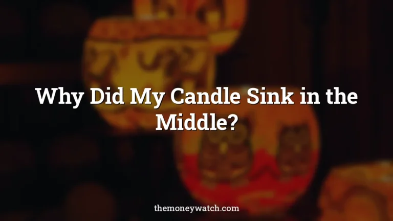 Candles, candlelight and light photo for a guide to why did my candle sink in the